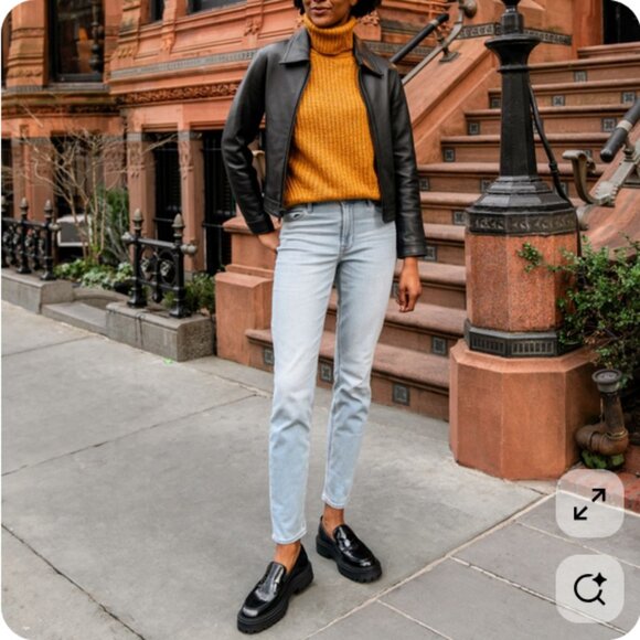 AS98 Lug Sole Slip On Handmade Leather Loafers - Size 39 (US 8.5) - Picture 8 of 8